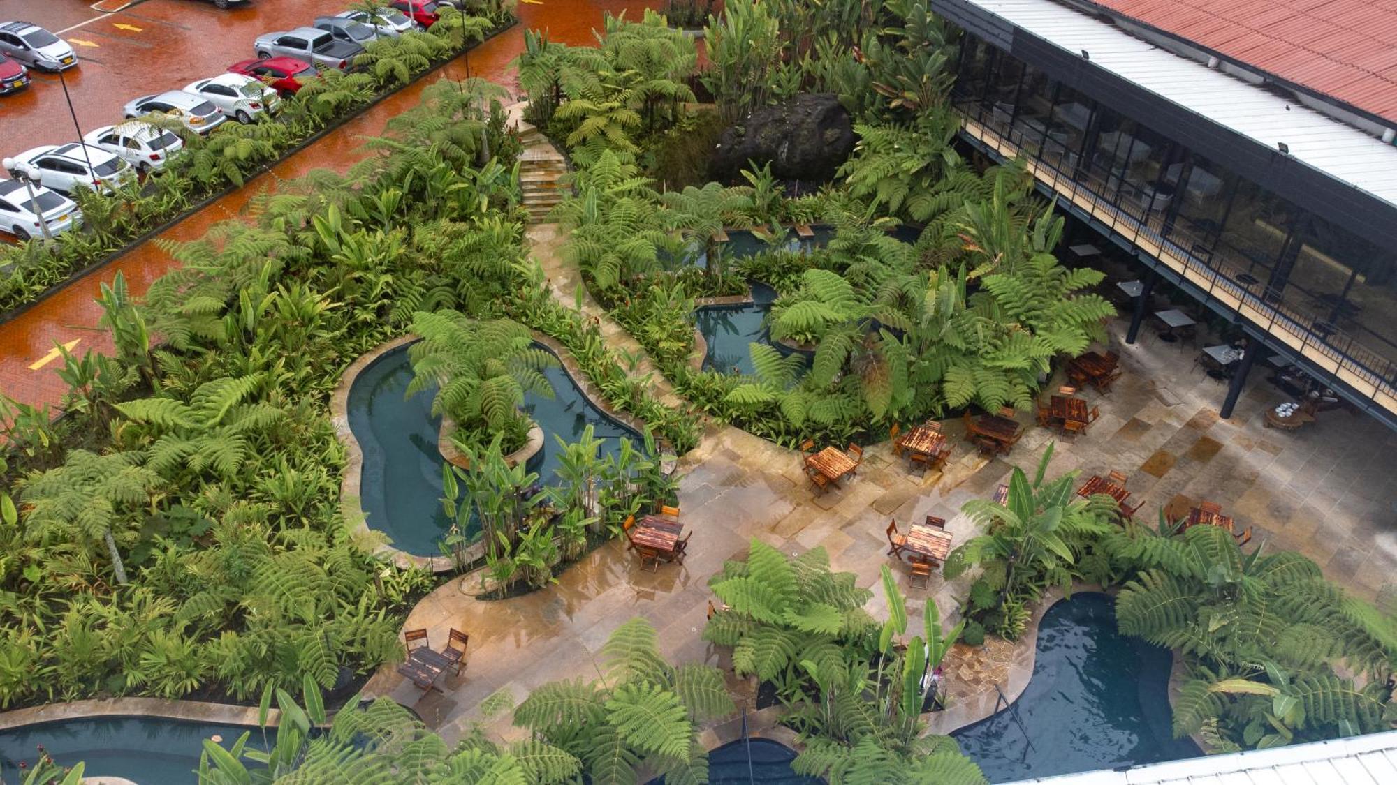 Hotel Termales El Otoño Manizales Exterior foto The interior of the hotel