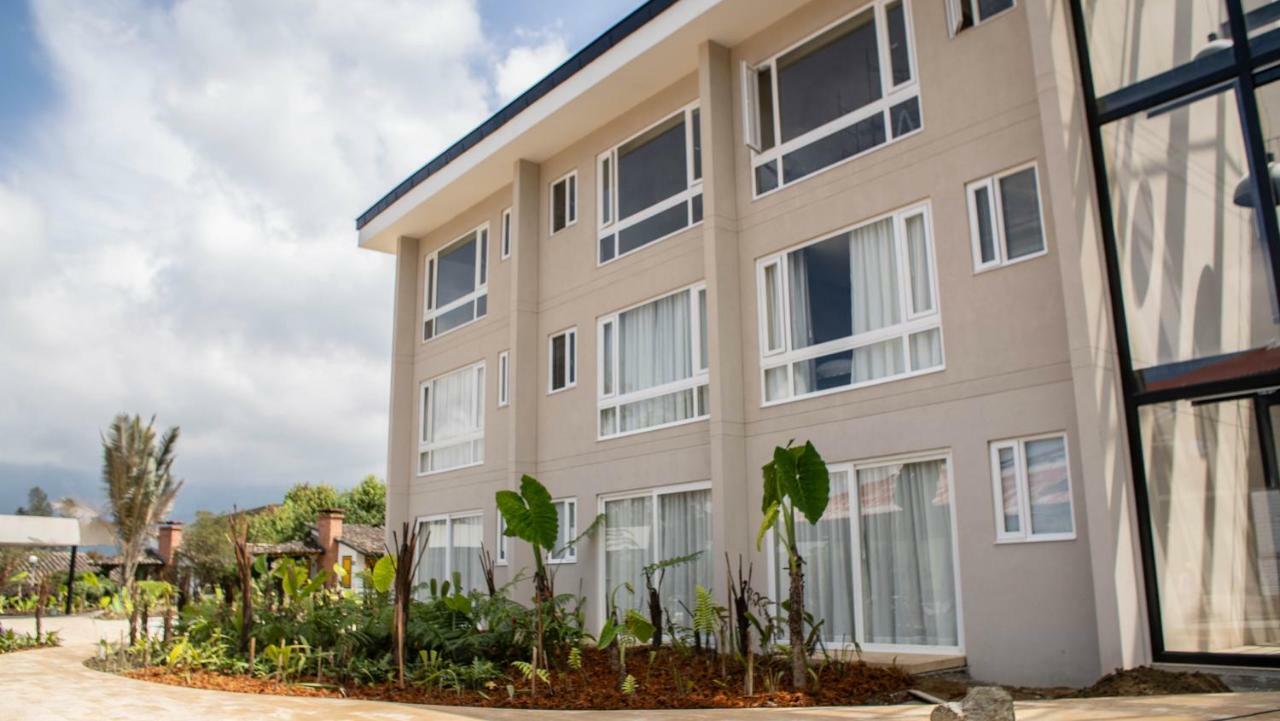 Hotel Termales El Otoño Manizales Exterior foto The new library building